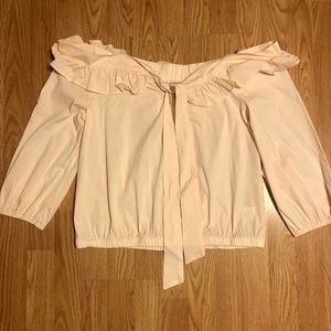 Longsleeve light pink blouse